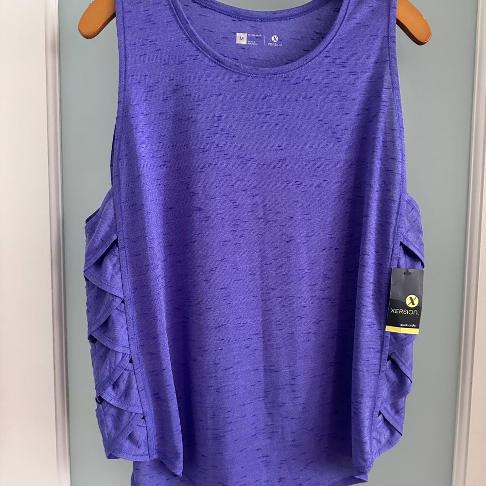 ​Xersion Quick Dri Purple Tank Top NWT